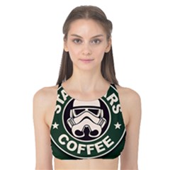 Stormtrooper Coffee Tank Bikini Top by Cendanart