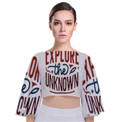 Converted 658874a40f807-removebg-preview (1) (2) (1) (1) (1) Tie Back Butterfly Sleeve Chiffon Top by zenithprint