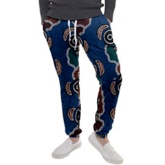 Authentic Aboriginal Art - Riverside Dreaming Men s Jogger Sweatpants