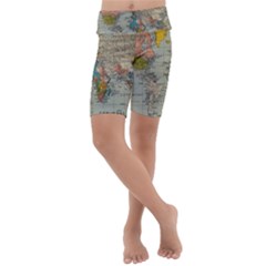 Pyramids Egypt Monument Landmark Sunrise Sunset Egyptian Kids  Lightweight Velour Cropped Yoga Leggings by Proyonanggan