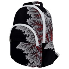 Foroest Nature Trippy Rounded Multi Pocket Backpack by Bedest