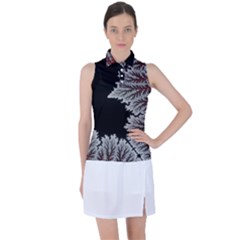 Astrology Surreal Surrealism Trippy Visual Art Women s Sleeveless Polo T-shirt by Bedest