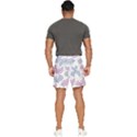 Blob Gradient Blur Scatter Men s Runner Shorts View4