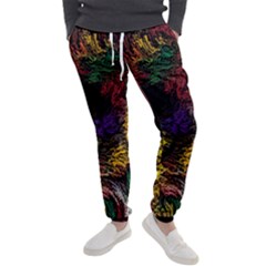 Eiffel Tower Pattern Wallpaper Men s Jogger Sweatpants by Cemarart