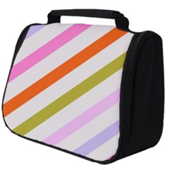 Lines Geometric Background Full Print Travel Pouch (big) by Maspions