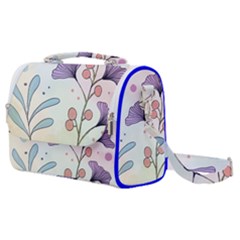 Flower Paint Flora Nature Plant Satchel Shoulder Bag by Maspions