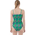 Beauitiful Geometry Cut Out Top Tankini Set View2