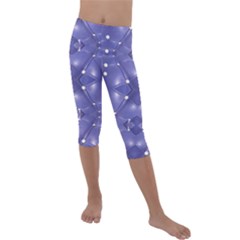 Couch Material Photo Manipulation Collage Pattern Kids  Lightweight Velour Capri Leggings  by dflcprintsclothing