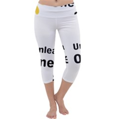 Sacral Chakra s Mantra 1 Capri Yoga Leggings