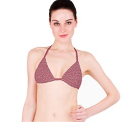 Sweet Emoji Canvas Print Pattern Classic Bikini Top by dflcprintsclothing