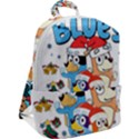 Bluey birthday Zip Up Backpack View2