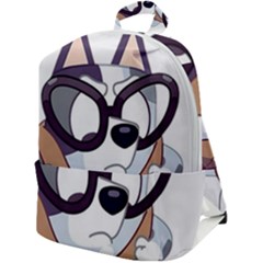 Bluey Funny Zip Up Backpack by avitendut