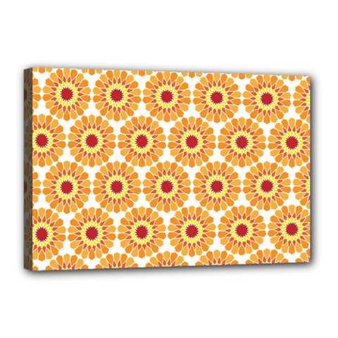 Pattern Shape Design Art Drawing Canvas 18  X 12  (stretched) by Maspions