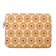 Pattern Shape Design Art Drawing 14  Vertical Laptop Sleeve Case With Pocket by Maspions