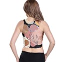Abstract Boho Bohemian Style Retro Vintage Racer Back Crop Top View2