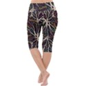 Mental Human Experience Mindset Pattern Lightweight Velour Cropped Yoga Leggings View4