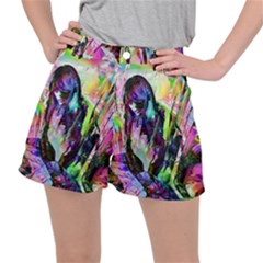 In Orbit Prismatic Women s Ripstop Shorts by MRNStudios