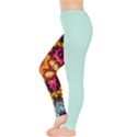 abstrakte Blume Everyday Leggings  View3