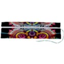 abstrakte Blume Roll Up Canvas Pencil Holder (L) View2