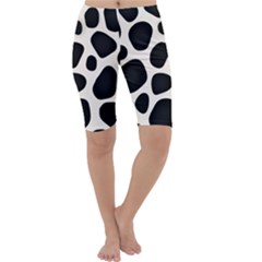 Background Pattern Texture Design Cropped Leggings  by Loisa77