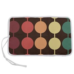 Pattern Circle Retro Design Pen Storage Case (l) by Loisa77