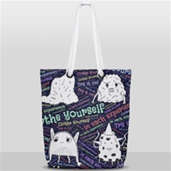 Experience Feeling Clothing Self Full Print Rope Handle Tote (small)