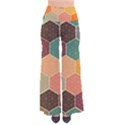 Abstract Hex Hexagon Grid Pattern Honeycomb So Vintage Palazzo Pants View1