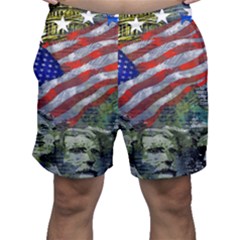 Usa United States Of America Images Independence Day Men s Shorts