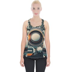 Technology Robot Internet Processor Piece Up Tank Top by Ravend
