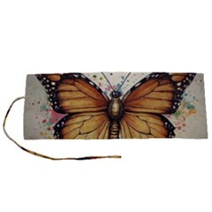 Butterflies Of Motivation Roll Up Canvas Pencil Holder (s) by customfabrics
