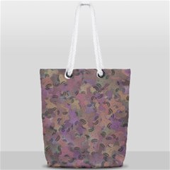 Monster Snake Hand Drawn Illustration Motif Random Pattern Full Print Rope Handle Tote (small) by dflcprintsclothing