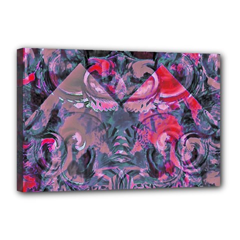 Alien Architecture Ii Canvas 18  X 12  (stretched) by MRNStudios