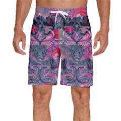 Alien Architecture Ii Men s Beach Shorts by MRNStudios