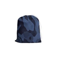 Purple Camo Drawstring Pouch (small)