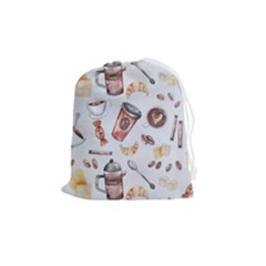Coffee Mania Caffeine Drawstring Pouch (medium) by Bedest