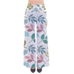 Leaf seamless pattern  So Vintage Palazzo Pants