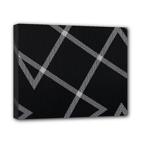 Stripes, Zigzag Canvas 10  X 8  (stretched) by kyorashop23