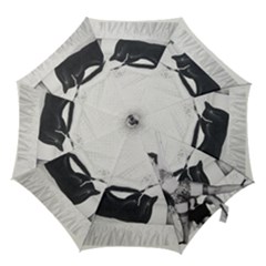 Betty Page Bdsm Hook Handle Umbrellas (large) by CherleyTemples