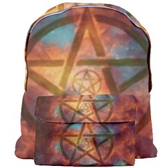 Enchanted Nebula Pentagram Art Giant Full Print Backpack by ExtraAwesomeSauce