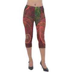  Falupadupe Lightweight Velour Capri Leggings  by geonetique
