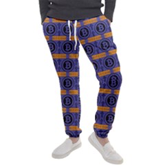 Bitcoin Logo Pattern Men s Jogger Sweatpants by ExtraAwesomeSauce