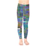 Glitch Chaos Print Kids  Classic Winter Leggings