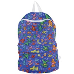Grateful Dead Dancing Bears Pattern Foldable Lightweight Backpack by Salmanaz77