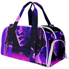 Counting Coup Ultraviolet Burner Gym Duffel Bag by MRNStudios