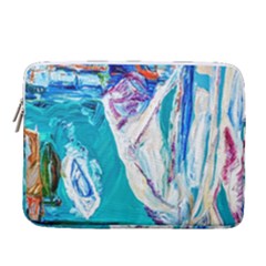 Seascape 14  Vertical Laptop Sleeve Case With Pocket