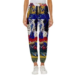Abstract-1 Women s Cropped Drawstring Pants