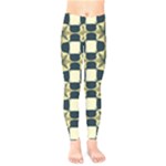 Royal Fractal Pattern Kids  Classic Winter Leggings