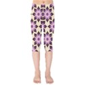 Pattern Design Star Snowflake Kids  Capri Leggings  View1