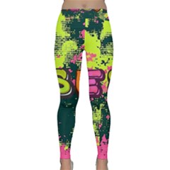 Neon Jesus 8375771 Classic Yoga Leggings by Jabberwonkers