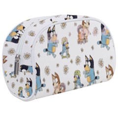 Bluey, Bluey Merch, Bluey Pattern, Bluey Bluey, Bingo, Bluey Design, Bluey Dog Make Up Case (medium) by avitendut
